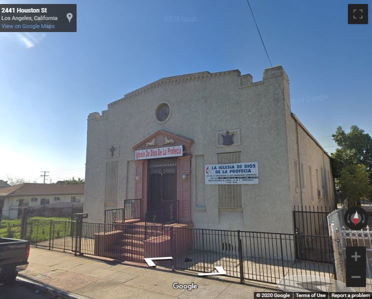 Street view of 2441 houston st